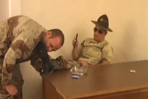 Sergeant Dad and his Soldier