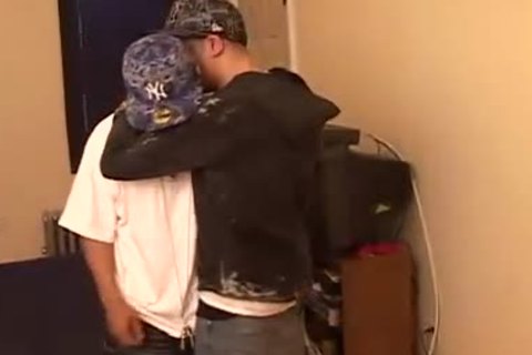 cute ebony guys doggy style fucking