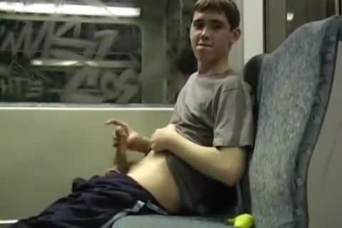 My twinkfriend Filmed Me On The train When I wank Part