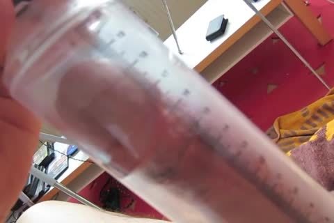 Pumping My ramrod, jerk off And love juice Masturbation.