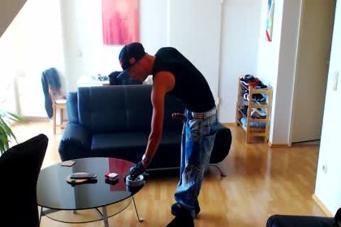 Morning Smoke And wank In Skater Baggy And Buffalos