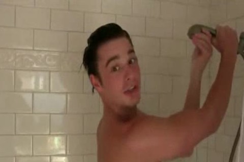 Brent In The Shower