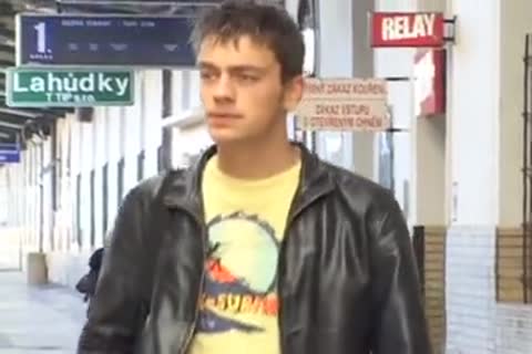 Czech twink Takes A Load