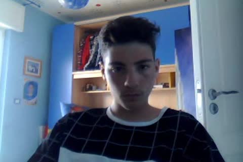 Italian attractive teen Cums On web camera, slutty taut pooper