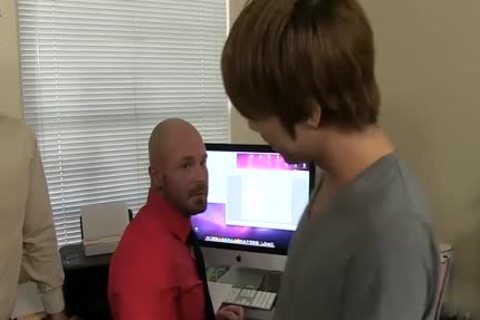 Mitch Vaughn And Spencer pounding once another time In The Office