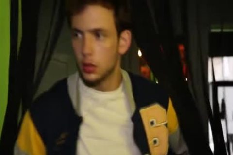 three-some In The Backroom