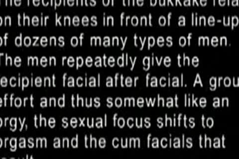Bukkake, Facefuck, fuckfest