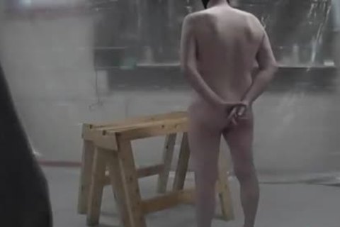 Masked boy banging White hairless.