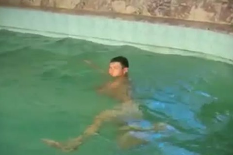 slutty men At The Swimming Pool