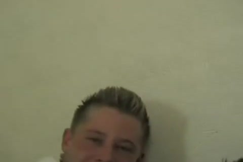 homosexual Porn non-professional threesome