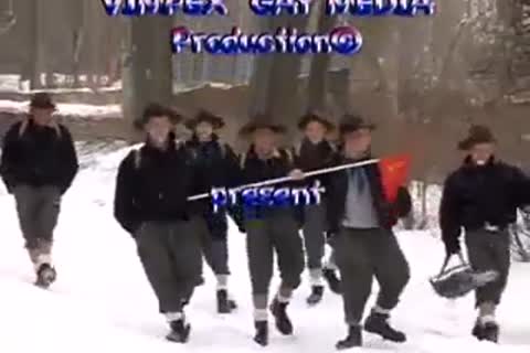 Scouts On Winter Camp