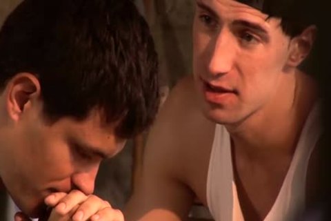 lusty Hunk jocks astonishing three-some homosexual fuck Fest Party