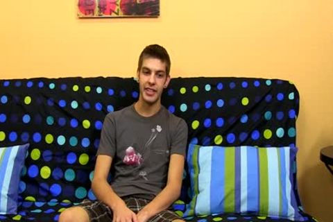 wild brunette hair Max Morgan Interview Then Jerking Session - BoyFriendTVcom