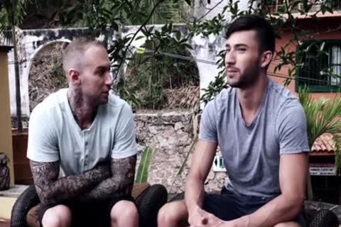 Tattoo homo Flip Flop And cumshot