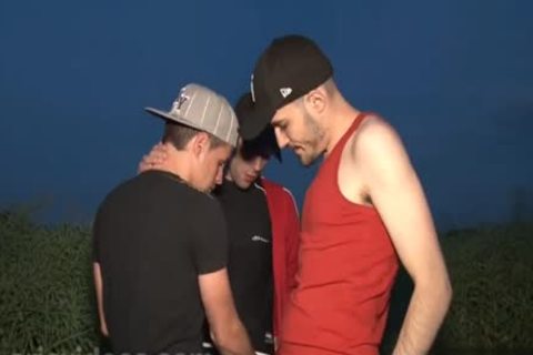 large weenie homo double penetration And cum drinking