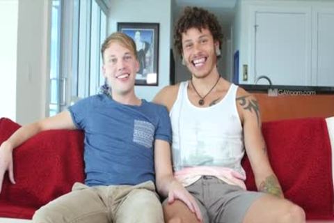 Latin gay Interracial With butt ball cream flow