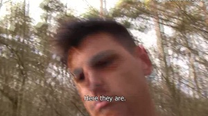 Czech Hunter: Wearing dress wishes footjob