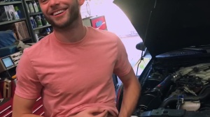 RealityDudes.com: Inked Nic Sahara throat fuck handjob