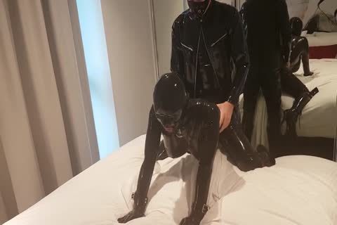 banging A excited Rubber Doll