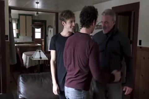 Stepdad And Step older man Spitroast A lewd teen