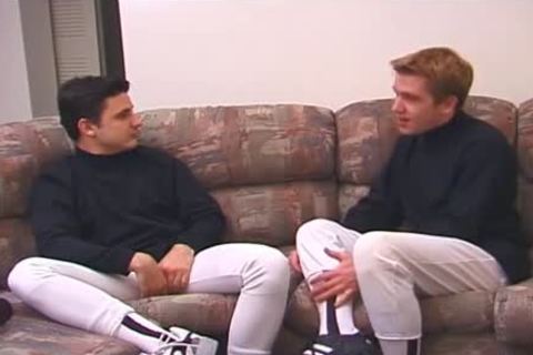 sleazy young fellows acquire Frisky On The Sofa previous to anal fuck