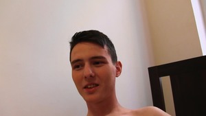 Czech Hunter - Czech guy blowjob cum in the bed