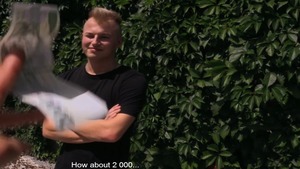 Czech Hunter: Tight blond reality ass fucking in public