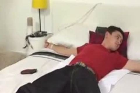 twink,Pubes,ass shaved And dildo drilled.