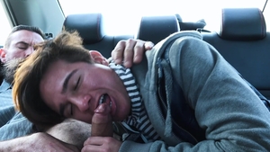 FamilyDick.com - Driver Max Ferro licks Josh Hunter