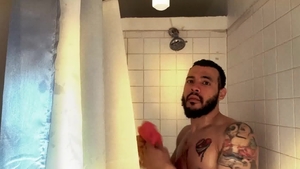 Drill My Hole: Tattooed Elijah Wilde toys action