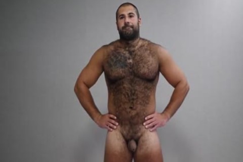 stunning powerful hairy Russian