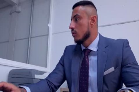 Muscle gay butthole job Suit cumshot