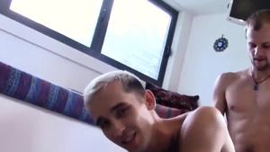 non-professional guy Deepthroats shlong penis previous to rough