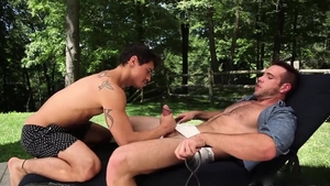 Alex Mecum bonks Levi Karter