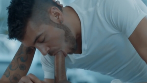 Noir Male: Dante Colle among sexy Leon Reddz hard sex scene