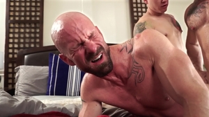 Icon Male: Nailed rough with Sergeant Miles & Mitch Vaughn