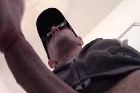 Closeted large penis