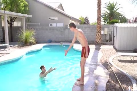 Step Brothers pounding Each Other By The Pool