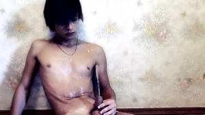 TastyTwink.com - Young twink Pissing jerking Maxim uncut dick
