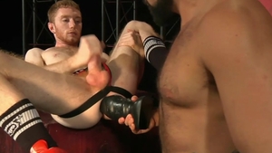 Club Inferno Dungeon: Hairy big cock Seamus O'Reilly butt sex