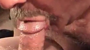 older Rugged Bears Eat chap cum- RoughHairy