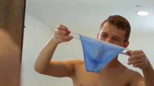GayRoom: Ian Levine in sexy thongs need hard ramming
