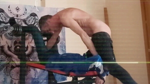 youthful Student Licks It All- Sneakers