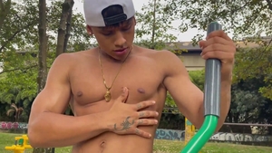 East Boys: Athletic colombian straight wishes rough sex
