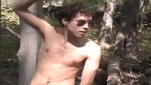 DirtyBoyVideo - Super cute straight boy wanking in park