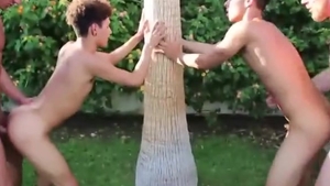 GayHub24.com - Cade Maddox And Marco Paris Tag Team twinks unprotected