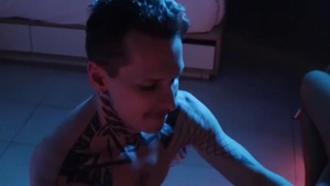 Little Brother Had No Luck In banging. So monstrous Brother And Father Helped Him Out.