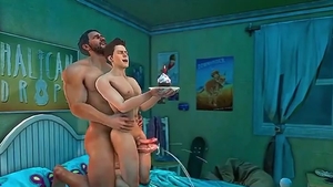 anime video cheerful Birthday XXX