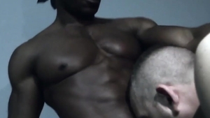 MachoFactory.com - Nailing alongside skinny supermodel