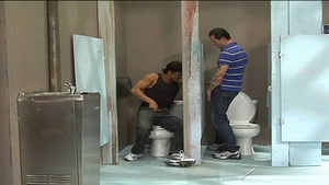 Falcon Studios: Bathroom Break becomes Bonding